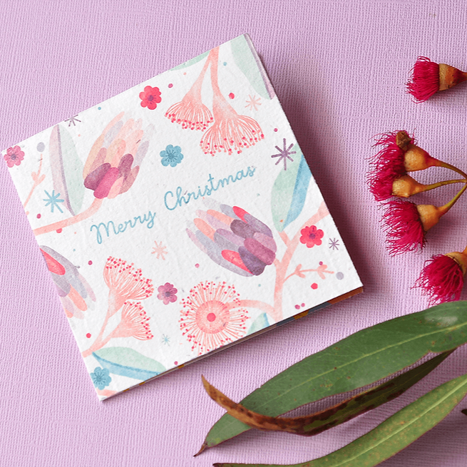 Eco Greeting Cards | Plantable Christmas Card | Nurturing Nature Cards
