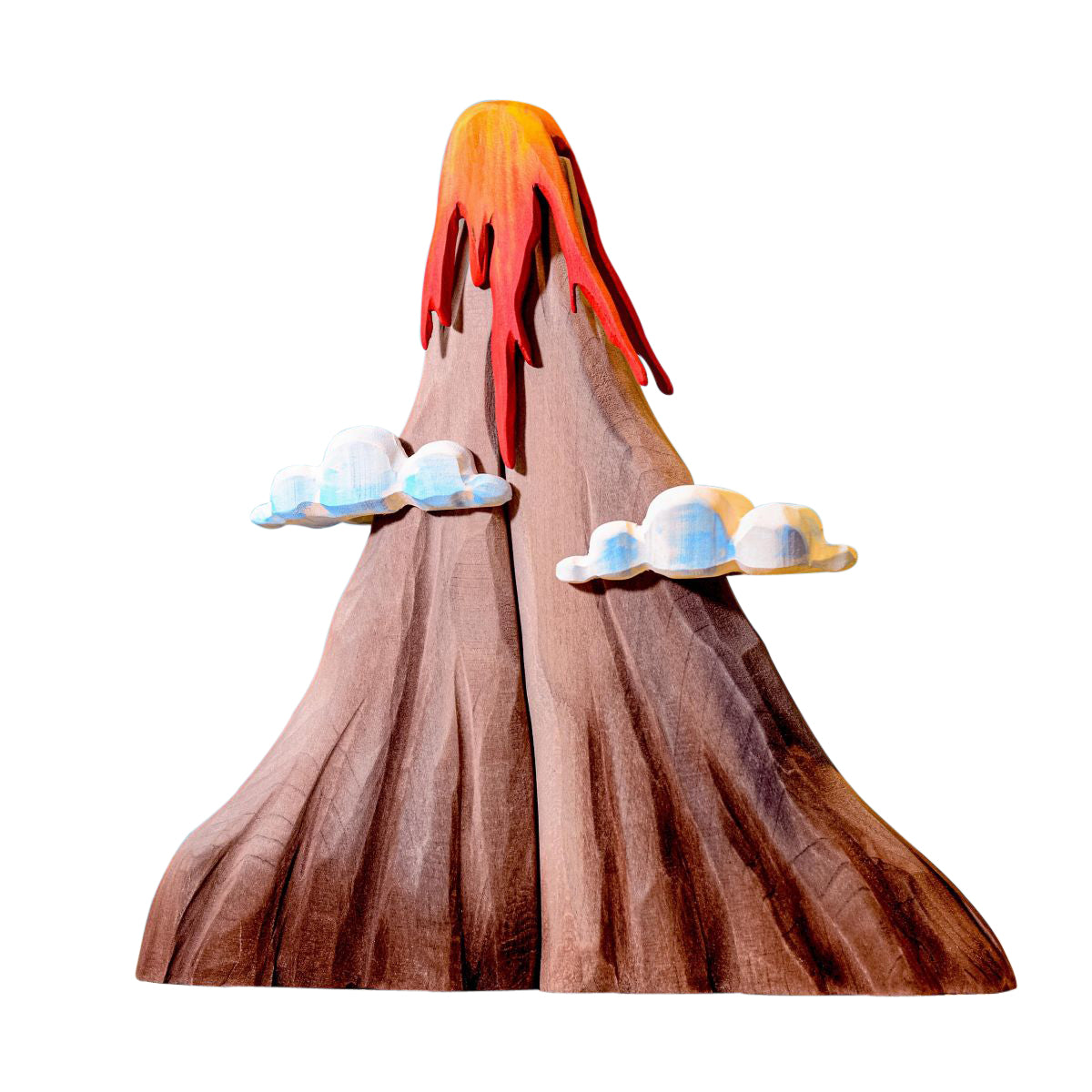 Wooden Toy Volcano Small World Toys Bumbu Toys Aus