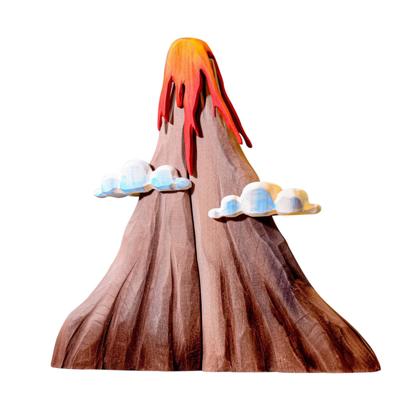 Large Wooden Volcano