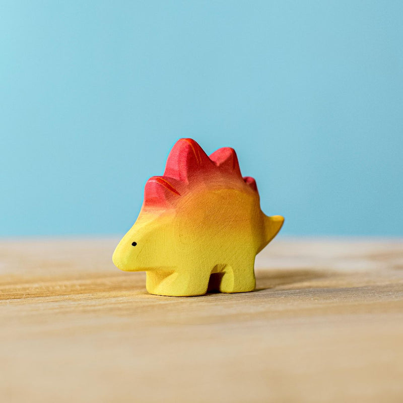 Wooden Stegosaurus Baby