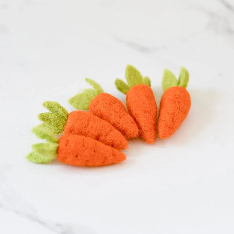 Felt Carrots - Set Of 5