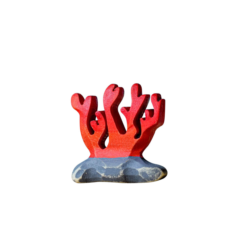 Wooden Coral - Red