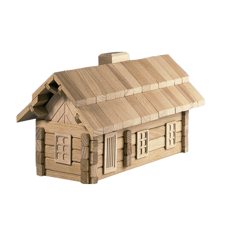 wooden puzzle house toy