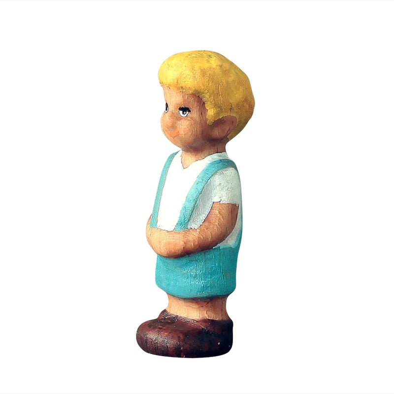 Wooden Boy Figure