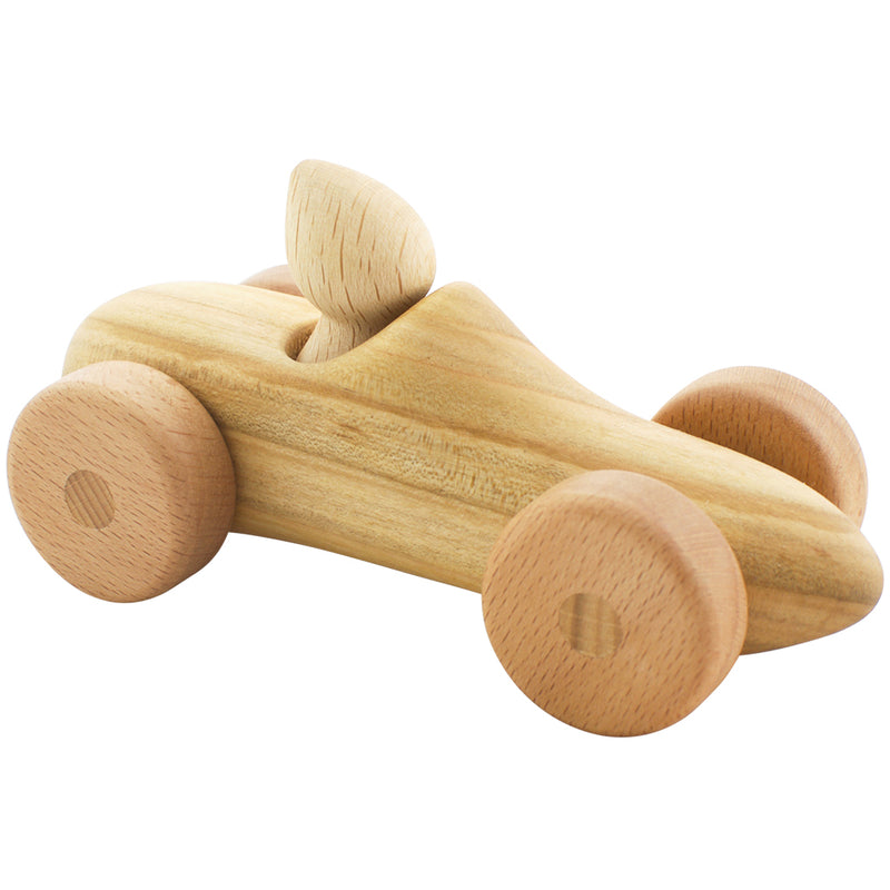 Wooden Car With Driver - Felix