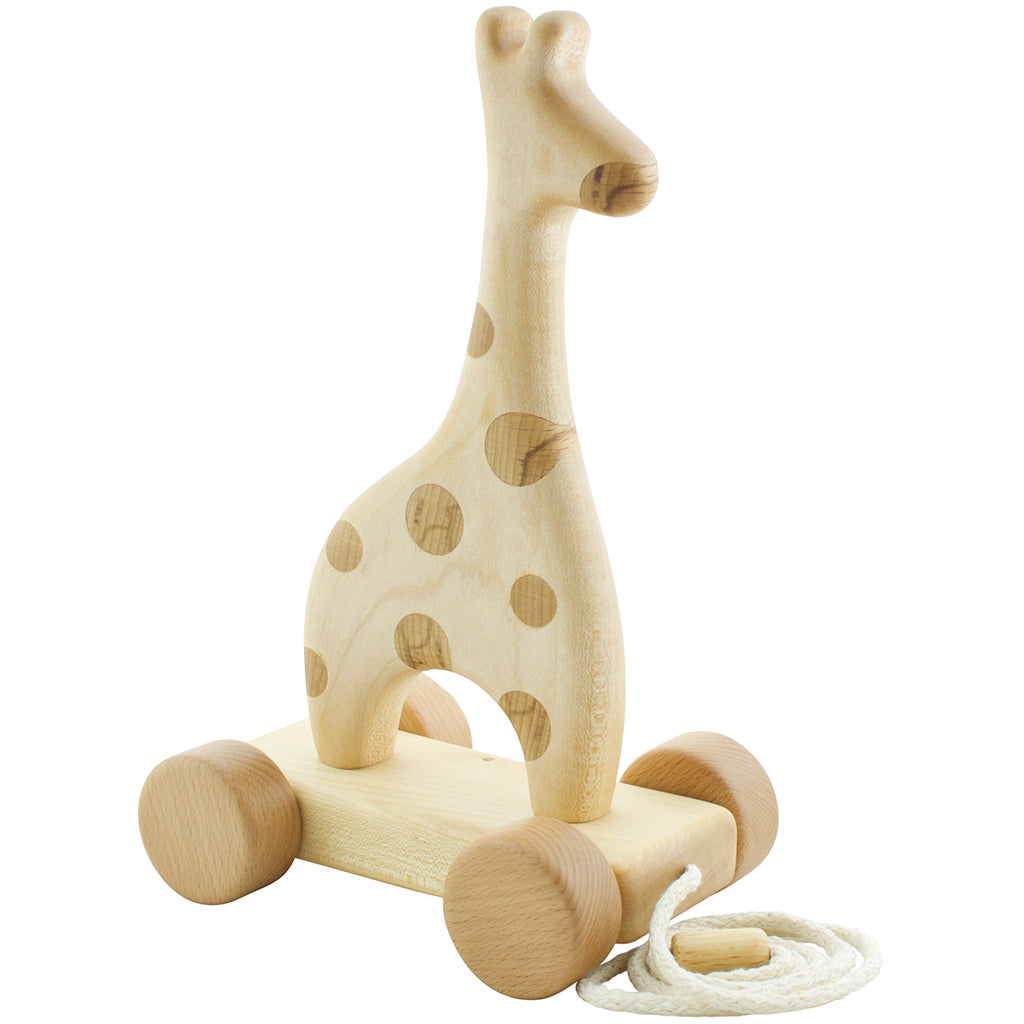 Wooden Pull Along Giraffe | Wooden Pull Along Toys | Baby Gifts