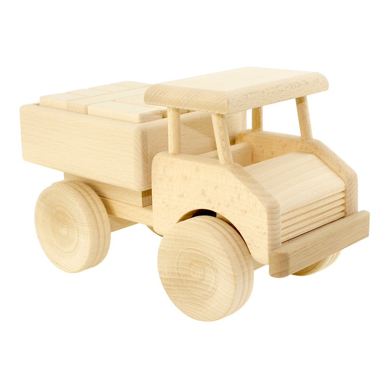 Wooden Truck With Blocks - Darby
