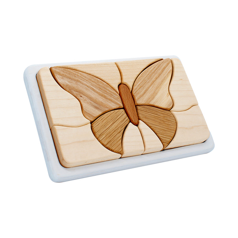 Wooden Mosaic Puzzle - Butterfly
