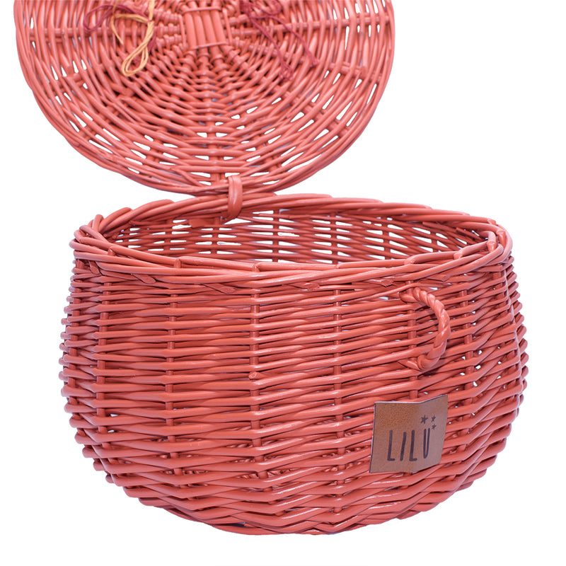 Wicker Basket Large - Clay