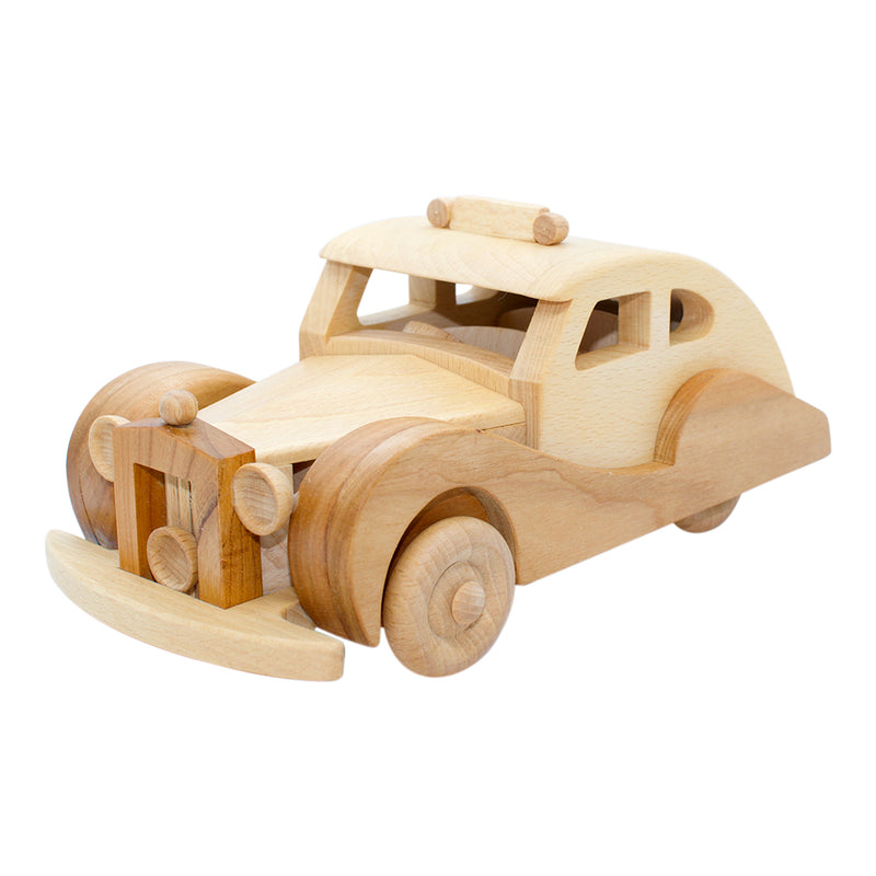 Large Wooden Police Car - Seymour