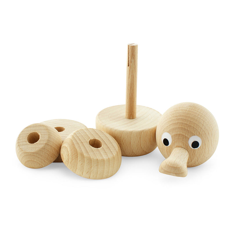 wooden stacking puzzle duck
