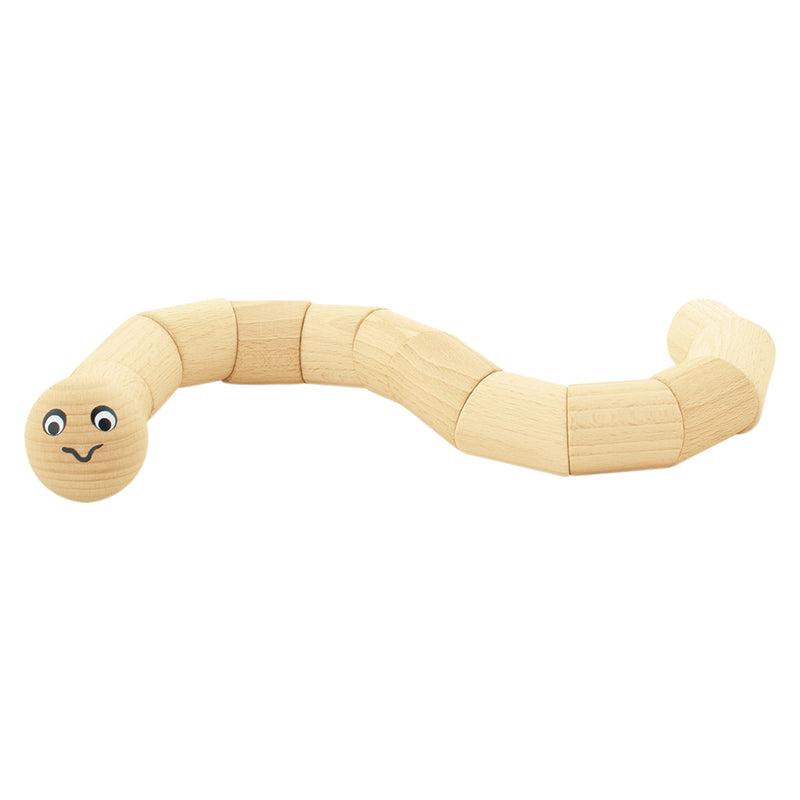 wooden toy snake 