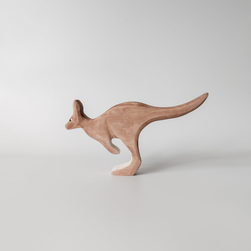 Wooden Kangaroo - Jumping