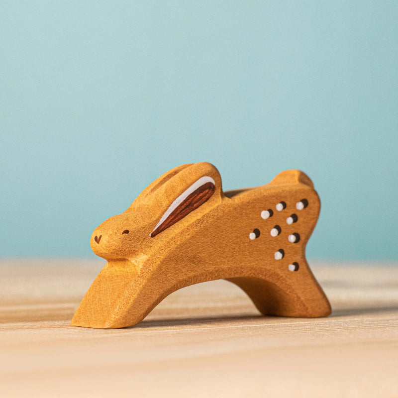 Wooden Running Rabbit