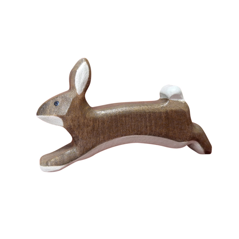 Wooden Running Hare