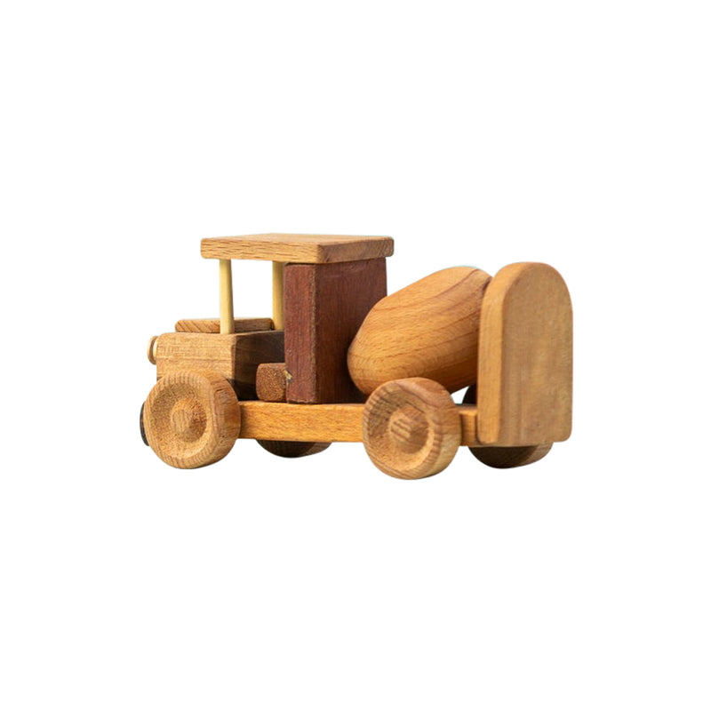 Wooden Toy Cement Mixer Truck
