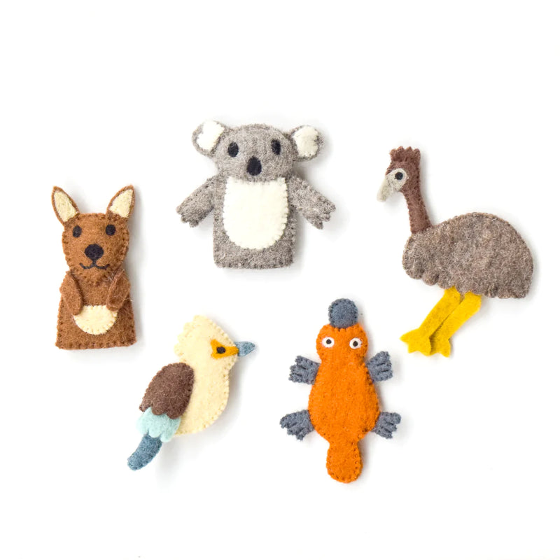 Australian Animals - Finger Puppet Set