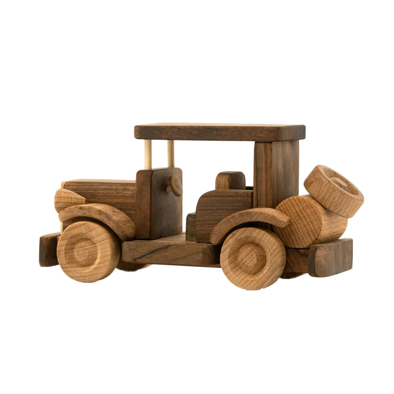 Wooden Vintage Car - Percy