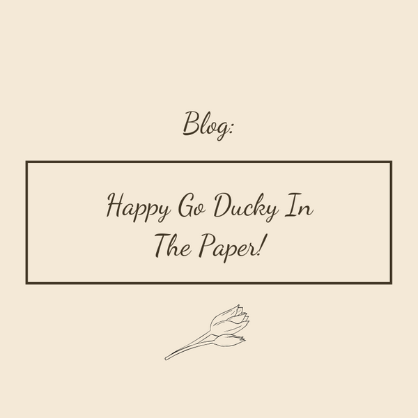 Happy Go Ducky In The Paper | Southern Courier
