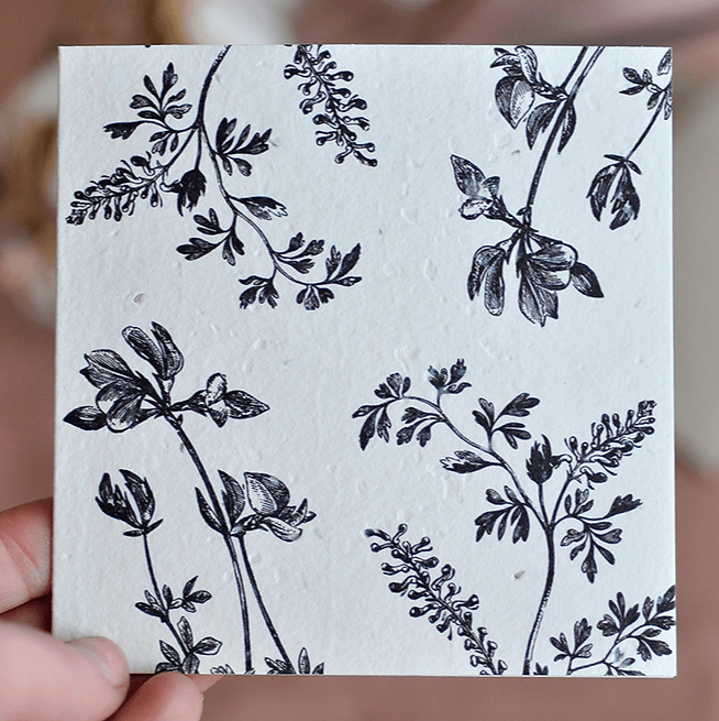 Flora Plantable Greeting Card