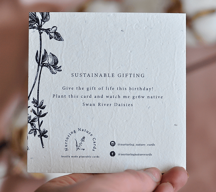 Flora Plantable Greeting Card