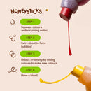 Honeysticks Colour Mixing Bubble Bath - 3 Pack