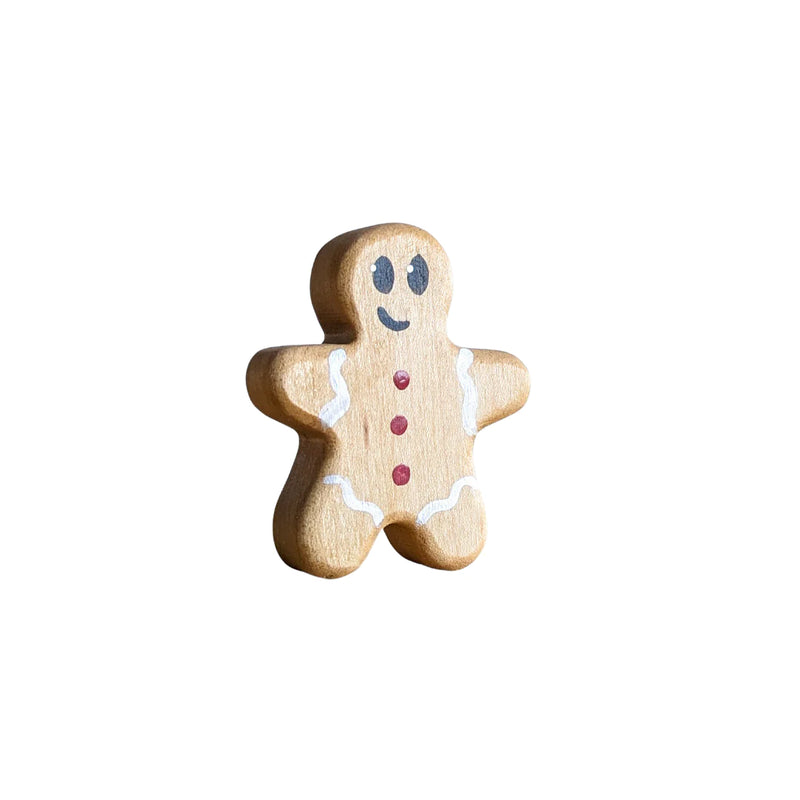 Wooden Gingerbread Man - Red