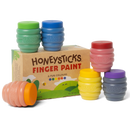 Honeysticks Natural Finger Paint Set - 6 Pack