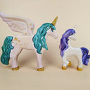 Large Wooden Unicorn Flying