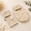 Muslin Doll Pram Bedding - Cream