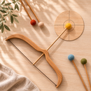 Wooden Bow, Bag, Target & 5 Arrow Set