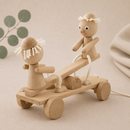 Wooden See Saw Pull Along - Bill & Ben