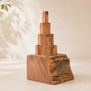 Wooden Pop Up Castle - Old Red Gum Post