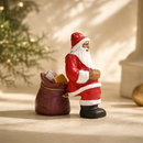 Wooden Santa Sitting