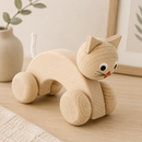 Wooden Push Along Cat - Kitty