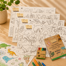 Jumbo Posters & Crayons Activity Pack