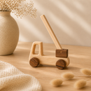 Wooden Mini Crane Truck