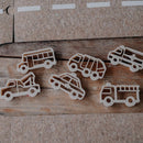 Service Vehicle Eco Cutters - Set Of 6