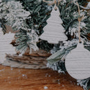 Christmas Ornament Eco Cutters & Roller - Set Of 4