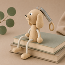 Wooden Dog Toy On Spring - Melody