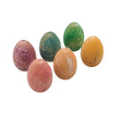 Wooden Speckled Eggs - Set Of 6