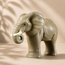 Large Wooden Elephant - Collectible
