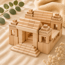 Extra Large Wooden Building Blocks - Maya Civilisation