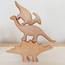 Wooden Dinosaur - Brontosaurus