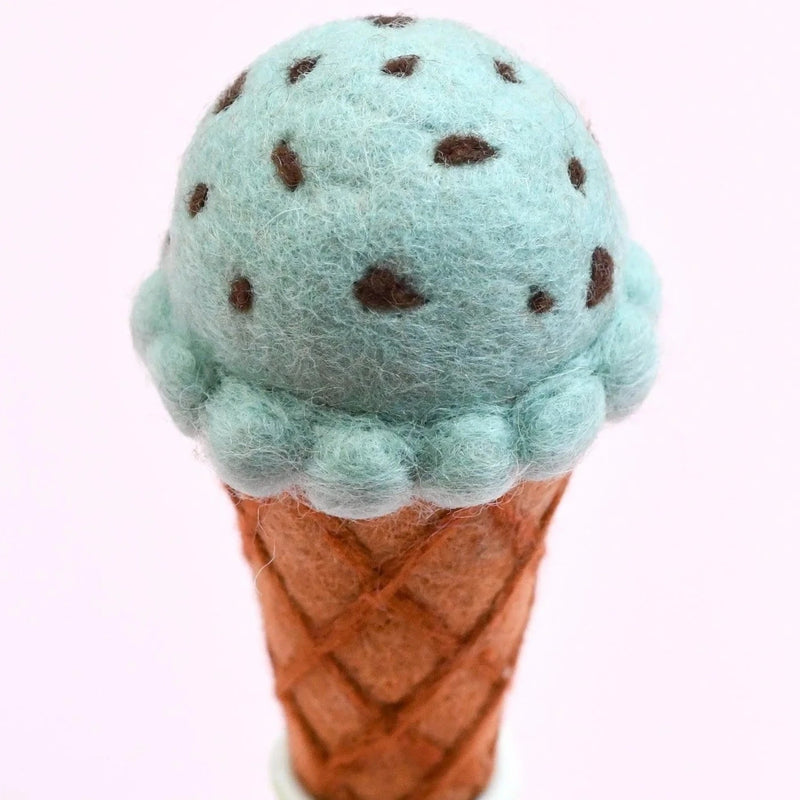 Felt Mint Choc Chip Ice Cream