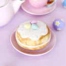 Felt Donut With Eggs