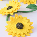 Felt Sunflower Garland