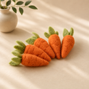 Felt Carrots - Set Of 5