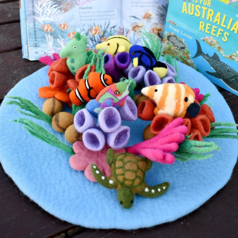 Coral Reef Play Mat - Round