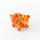 Felt Toy Highland Cow - Light Brown
